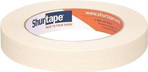 Shurtape General-Purpose Grade Crepe Paper Masking Tape (CP-105): 3/4 in. x 60 yds. (Natural)