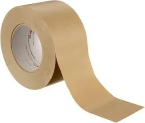 3M High Performance Flatback Tape (2519): 3 in. (72mm actual) x 60 yds. (Kraft)