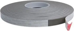 tesa ACXplus Double-Sided Tape [Foamed Modified Acrylic] (7274): 3/4 in. x 36 yds. (Grey)