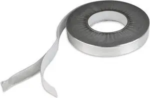 JVCC Aluminum Foil Tape [5 mil Linered] (AF50): 1 in. x 60 yds. (Silver)
