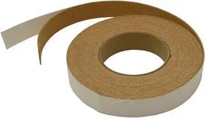 JVCC Adhesive-Backed Cork Tape [1/16" thick cork] (CORK-1): 2 in. x 300 in. (Light Brown)
