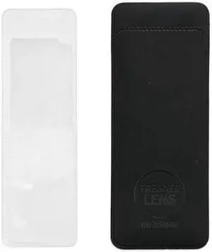 HIGHTIDE Fresnel Magnifying Lens / Glasses: 2 in. width (Black)