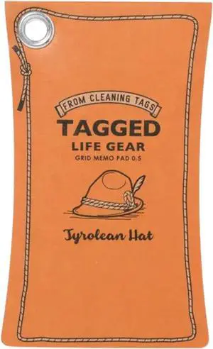 Tagged Life Gear Outdoor Memo Pad: 3 in. x 5 in. (Tyrolean Hat)