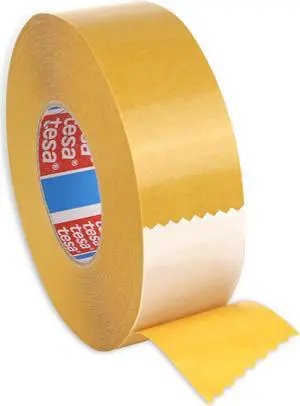 tesa Double Sided White PVC Tape (4970): 2 in. (48mm actual) x 60 yds. (White)