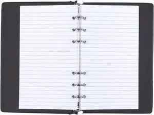 Mead 6-Ring Memo Book: 6-3/4 in. x 3-3/4 in. (Black)