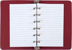 Mead 6-Ring Memo Book: 5 in. x 3 in. (Red) - OEM