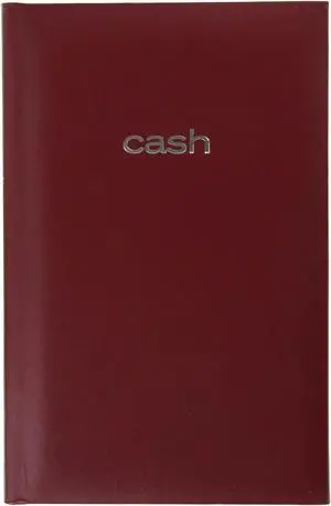 Mead Cash Book: 5 in. x 7-15/16 in. (Red)