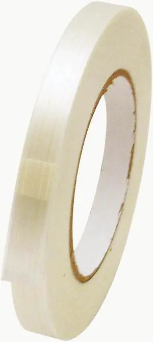 JVCC Industrial Grade Filament Strapping Tape (761): 3/8 in. x 60 yds. (Natural)