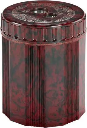 DUX Duroplast Double Pencil Sharpener: Marbled Colors (Marble Red)
