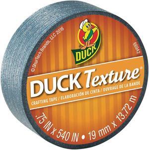 Duck Brand Texture Crafting Tape: 3/4 in. x 15 yds. (Turquoise Stripe)