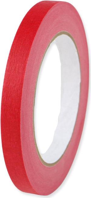 Shurtape Colored Masking Tape (CP-631): 3/8 in. x 60 yds. (Red) *non-branded, white core