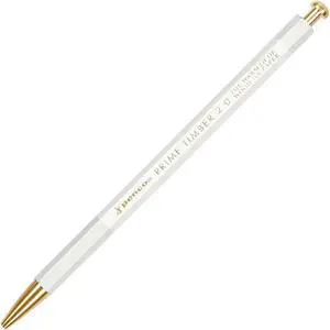 HIGHTIDE Penco Brass Prime Timber Pencil: v2.0 (White)