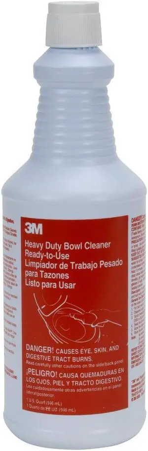 3M Toilet Bowl & Urinal Acid Cleaner (3476): Heavy Duty (Clear)
