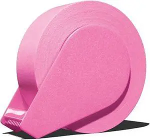 Yamato TapenFusen Pocket Size Sticky Note Dispenser: 3/5 in. x 33 ft. (Fluorescent Rose)