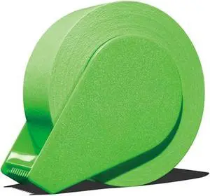 Yamato TapenFusen Pocket Size Sticky Note Dispenser: 3/5 in. x 33 ft. (Fluorescent Lime)