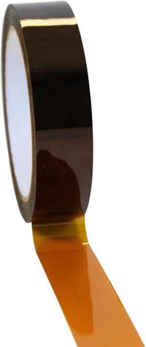 FindTape Kapton Polyimide Film Tape [2 mil] (PFT2): 1/2 in. x 36 yds. (Amber / Transparent)