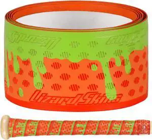 Lizard Skins DSP Ultra Outburst Bat Grip Tape: 0.5 mm thick (Orange Slime)