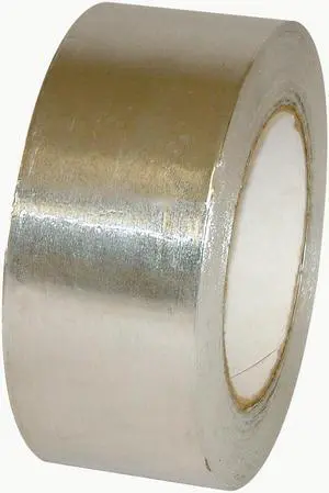Shurtape Military-Grade Aluminum Foil Tape [3 mil Linerless] (AF-075): 2 in. (48mm actual) x 60 yds. (Silver)