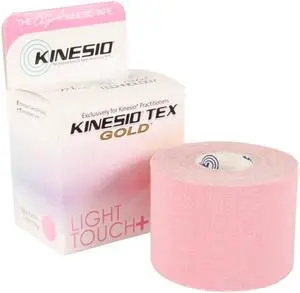 Kinesio Tex Gold Light Touch Kinesiology Tape: 2 in. x 16.5 ft. (Pastel Pink)