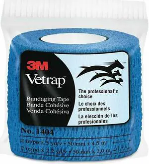 3M Vetrap Bandaging Tape: 2 in. x 15 ft. (Blue)