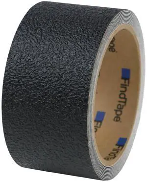 Jessup Safety Track Resilient Non-Slip Safety Tape [Rubberized Texture] (3510): 2 in. x 10 ft. (Black)
