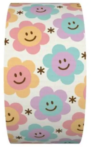 Duck Brand Printed Duct Tape [Prints & Patterns]: 1.88 in. x 30 ft. (Happy Daisies)