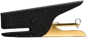 Ellepi Klizia 97 Gold Finish Stapler with Staples: 1 stapler / 1 pack of staples (Black) *1-pack