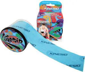 Kinesio Tex Performance+ Kinesiology Tape: 2 in. x 16.5 ft. (Logo Blue)
