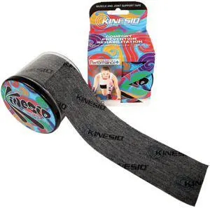 Kinesio Tex Performance+ Kinesiology Tape: 2 in. x 16.5 ft. (Logo Black)