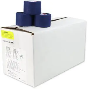 Mueller MTape TeamPak Non-Elastic Athletic Tape [Irregular Rolls]: 1-1/2 in. x 30 ft. (Navy Blue) *32-rolls