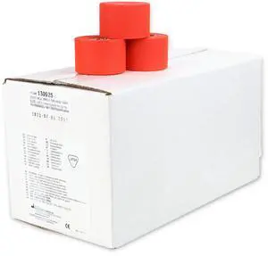 Mueller MTape TeamPak Non-Elastic Athletic Tape [Irregular Rolls]: 1-1/2 in. x 30 ft. (Orange) *32-rolls