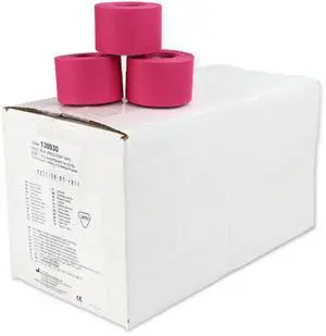 Mueller MTape TeamPak Non-Elastic Athletic Tape [Irregular Rolls]: 1-1/2 in. x 30 ft. (Pink) *32-rolls