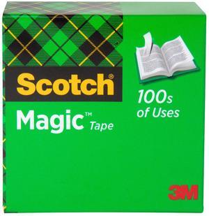 Scotch Magic Tape Rolls [Invisible Matte Finish]: 3/4 in. x 1000 in. (Translucent) *1-pack
