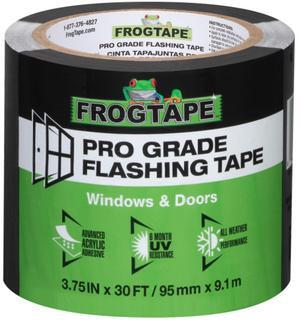 FrogTape Pro Grade Flashing Tape (FSL 055): 3-3/4 in. x 30 ft. (Black)