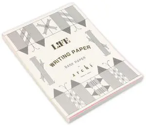 Life Letter Plain Paper Pad: 6 in. x 8 in. (White) *A5 notebook