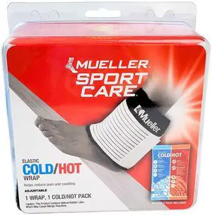 Mueller Reusable Cold/Hot Wrap: one size (Black)