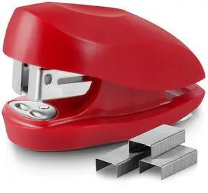 Swingline Tot Stapler with Built-In Remover: 12 sheet capacity (Red)