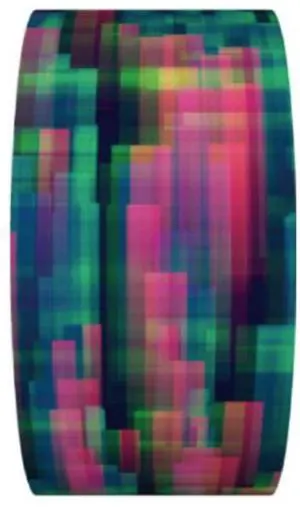 Duck Brand Printed Duct Tape [Prints & Patterns]: 1.88 in. x 30 ft. (Digital Glitch)
