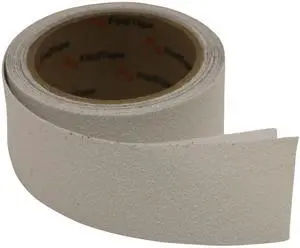 FindTape AST-35 Premium Anti-Slip Non-Skid Tape [Colors, 60 grit]: 2 in. x 10 ft. (White)
