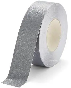 FindTape Aqua-Safe Anti-Slip & Gravel Guard Tape [Waterproof]: 2 in. x 60 ft. (Grey)