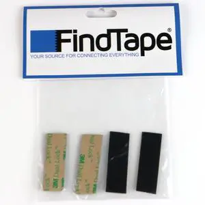 3M Dual Lock Low Profile Reclosable Fastener [Black] (SJ4575): 5/8 in. x 1-1/2 in. (Black) *4 strips