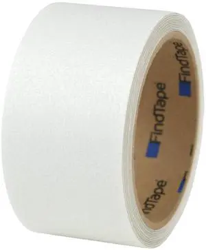 Jessup Clear Safety Track Resilient Non-Slip Safety Tape [Rubberized Texture] (3530): 2 in. x 10 ft. (Clear)