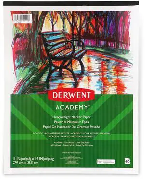 Derwent Academy Marker Pad (54988/54990): 11 in. x 14 in. (White) *40 sheets