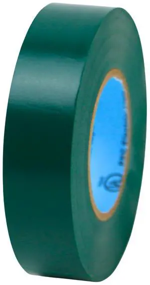 FindTape Wonder Professional Grade Vinyl Insulating Tape [7 mils thick]: 3/4 in. x 66 ft. (Green)