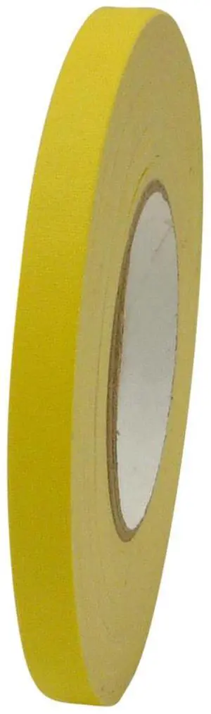 JVCC Stage-Set Spike Tape: 1/2 in. x 55 yds. (Yellow)