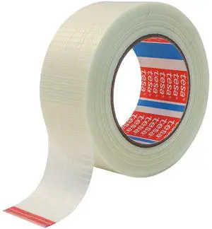 tesa Bi-Directional Filament Tape [Polyester] (4591): 3 in. x 55 yds. (Translucent)