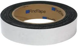 FindTape PF1MM Premium Polyester Felt Tape [1mm thick]: 1 in. x 15 ft. (Black)