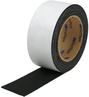 FindTape PF1MM Premium Polyester Felt Tape [1mm thick]: 2 in. x 15 ft. (Black)