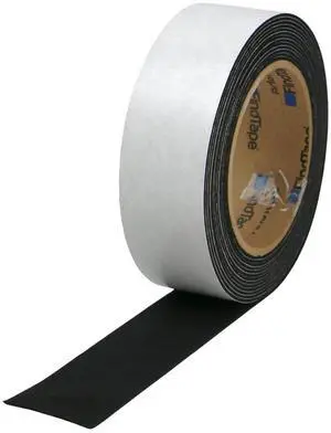 FindTape PF1MM Premium Polyester Felt Tape [1mm thick]: 1-1/2 in. x 15 ft. (Black)