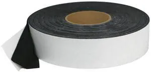 FindTape PF1MM Premium Polyester Felt Tape [1mm thick]: 2 in. x 75 ft. (Black)
